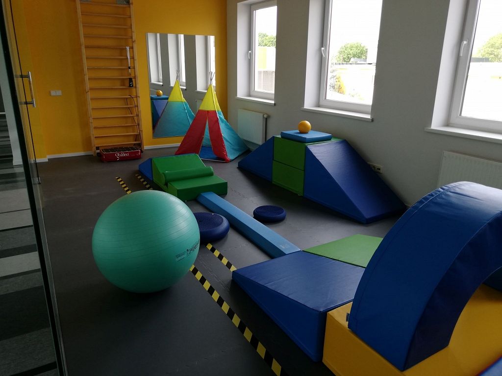 Sensory integration therapy room at Center POGA