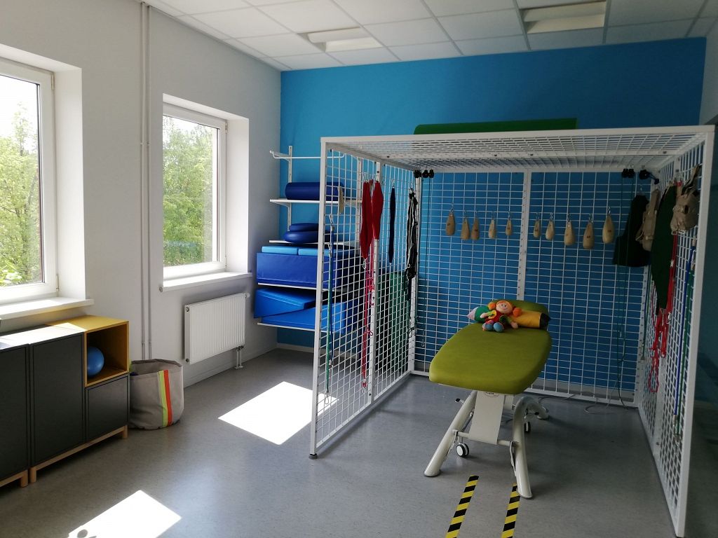 Rehabilitation therapy room at Center POGA