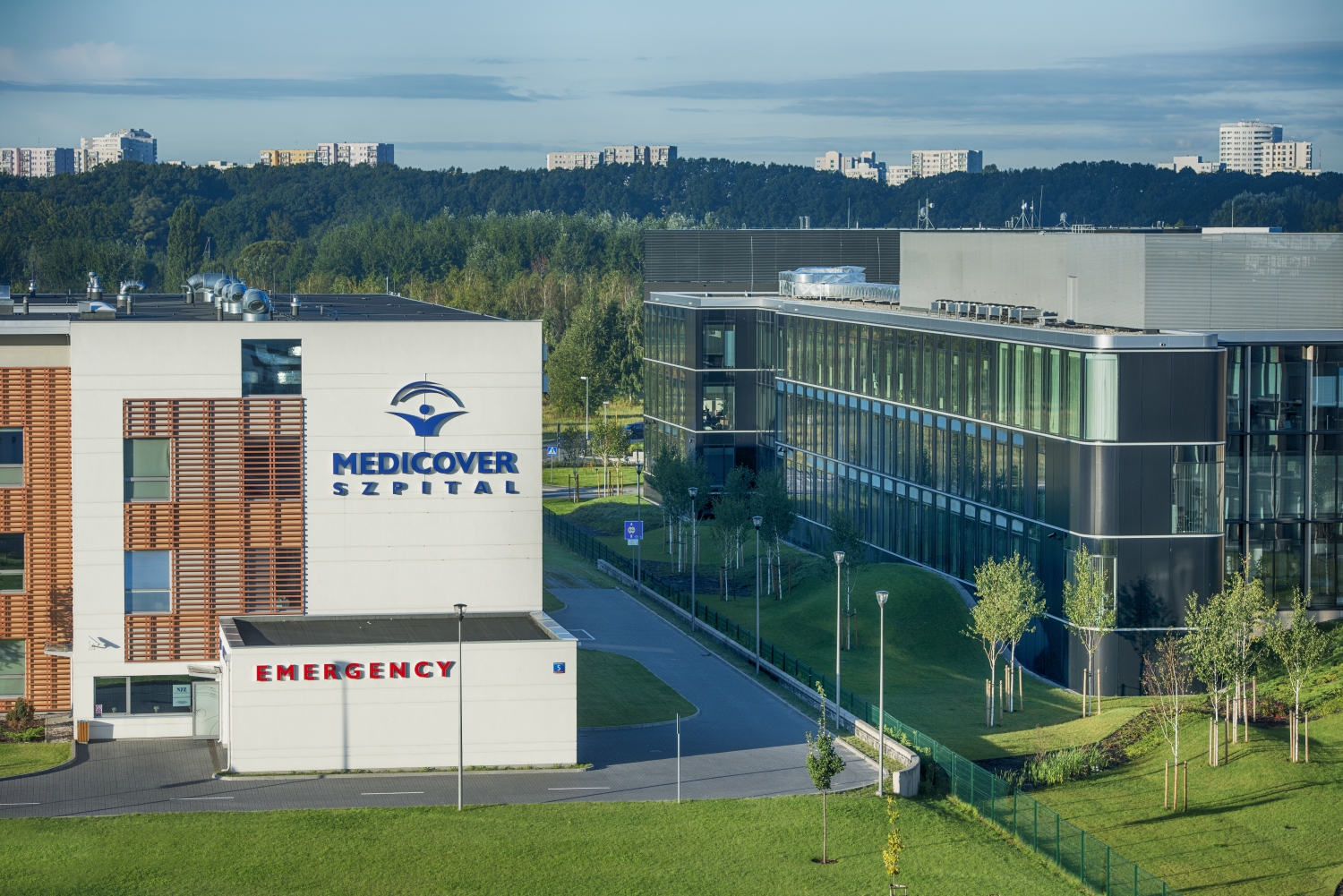Medicover Hospital, Warsaw — where our surgeries take place.